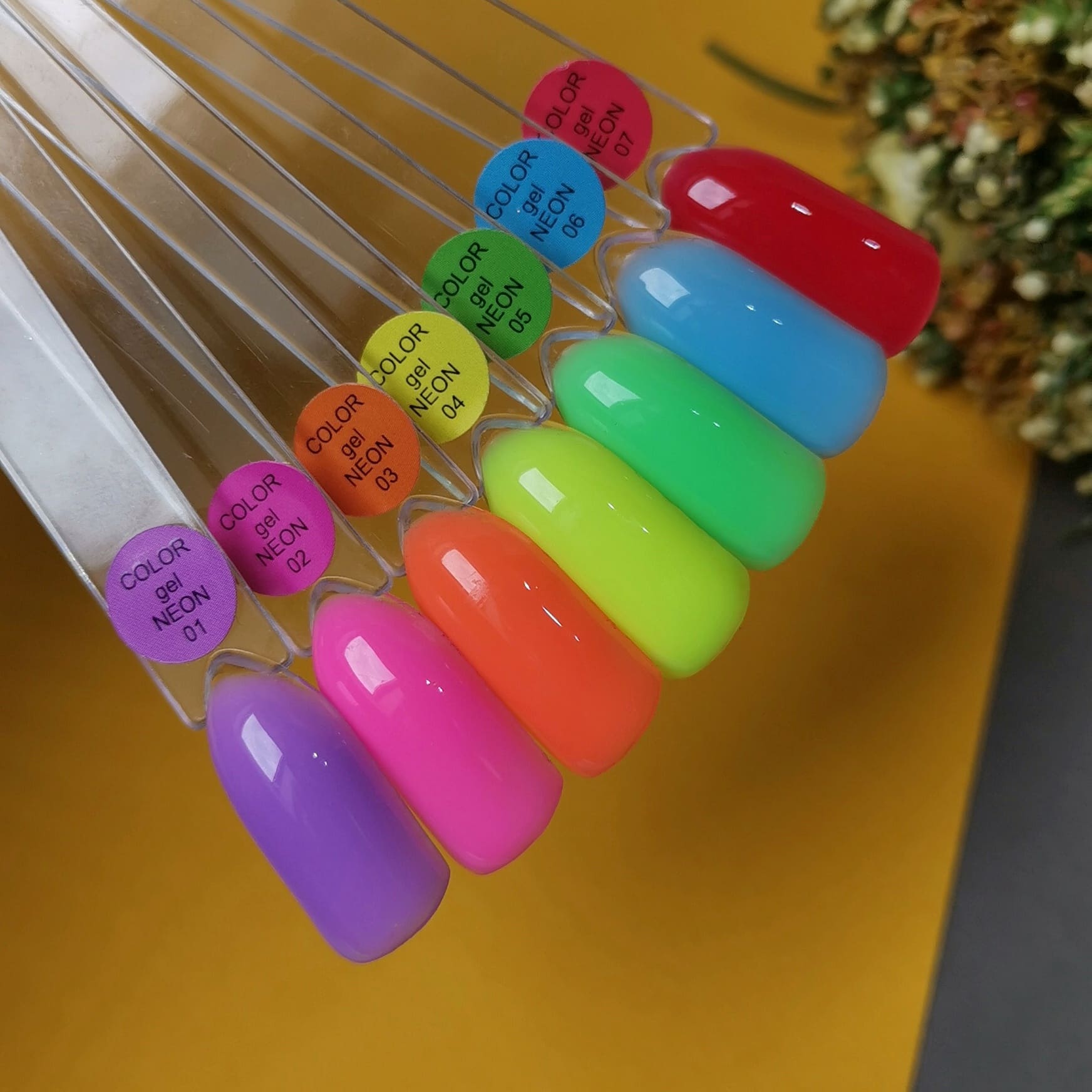 Цветной Гель Color Gel Neon 06 Голубой купить в интернет-магазине  Artstudio-shop